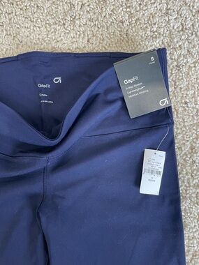 GapFit Navy High-Rise Leggings - S Petite